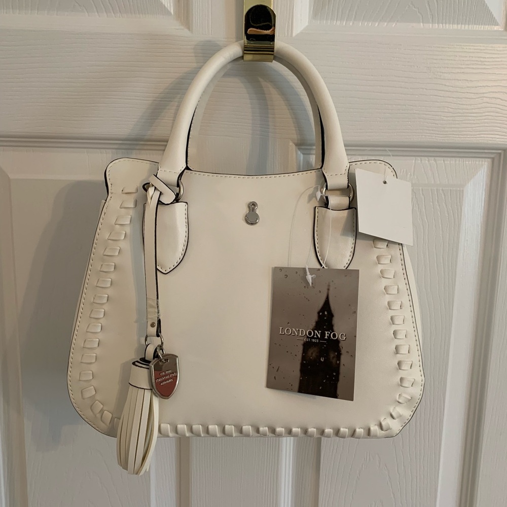NWT. Never used. White London Fog bag.